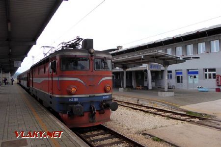 Osobný vlak smer Banja Luka. 2016 © Marek Rychnavský. 