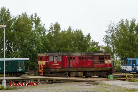 11.8.2017 - Březnice: 742.126, pro zátěž z místní vlečky © Jiří Řechka