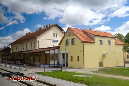 13.8.2017 - Český Krumlov: výpravní budova © Jiří Řechka