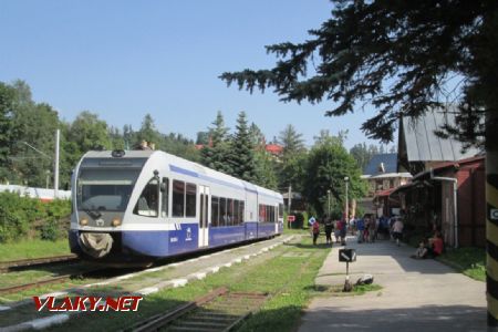 11.8.2017 - Tatranská Lomnica, stanica, jednotka 840.006 © Juraj Földes