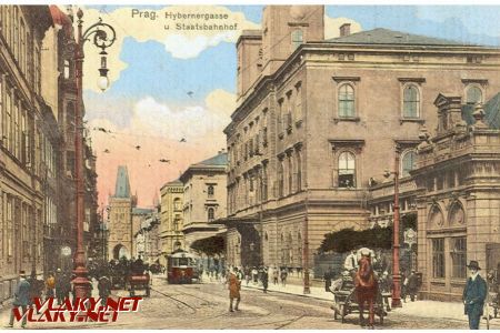 ''Státní (dnes Masarykovo) nádraží na starých pohlednicích