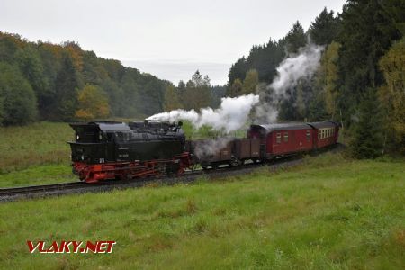 Sternhaus Ramberg – Haferfeld, parní vlak do Quedlinburgu; 2.10.2017 © Pavel Stejskal