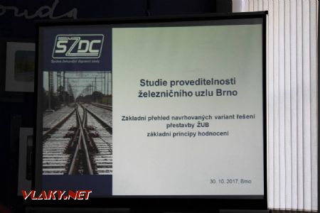 30.10.2017 - Brno hl.n.: úvodní strana prezentace © Karel Furiš