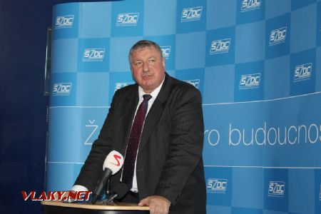 30.10.2017 - Brno hl.n.: generální ředitel SŽDC Ing. Pavel Surý © Karel Furiš