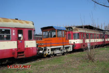 04.04.2009 - PJ Olomouc: 850.029-0, AKU alias 199.001-9 a 851.033-1 © PhDr. Zbyněk Zlinský