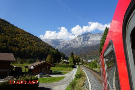 Úsek Viaduc-Sainte-Marie - Servoz, 28.9.2017 © Jiří Mazal