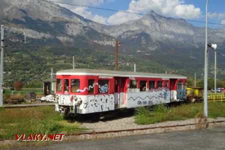 Saint-Gervais-Les-Bains-Le-Fayet, vyřazená BDeh4/4, 28.9.2017 © Jiří Mazal