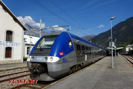 Saint-Gervais-Les-Bains-Le-Fayet, jednotka ř. Z27500, 28.9.2017 © Jiří Mazal