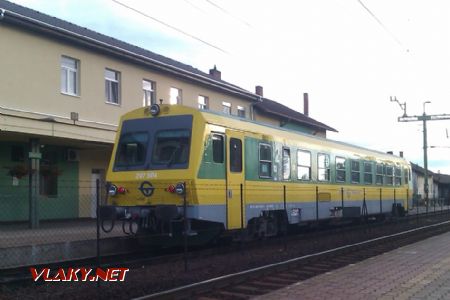 18.09.2016 - Csorna, 247 504 GYSEV ako osobný vlak Csorna - Hegyeshalom © Michal Čellár