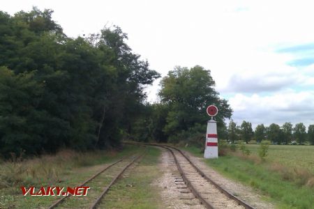 18.09.2016 - Kastély (Nagycenk), dištančné návestidlo zo smeru Nádtelep © Michal Čellár