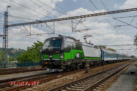 24.06 2017 - Praha-Holešovice: 193.270, první nasazení Vectrona na lince ČD pro zácvik strojvedoucích © Jiří Řechka