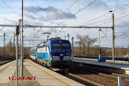 09.12.2017 - Praha-Holešovice: 193.293, R 607 © Jiří Řechka