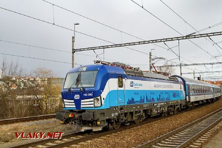 09.12.2017 - Praha-Holešovice: 193.293, R 608 © Jiří Řechka