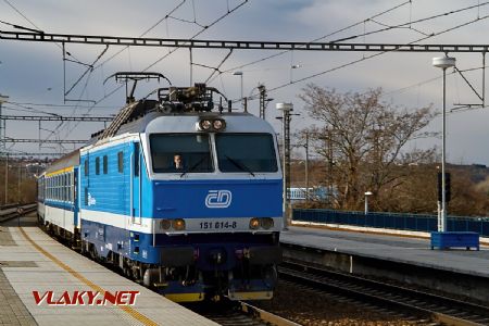 10.12.2017 - Praha-Holešovice: 151.014, Rx 607 © Jiří Řechka