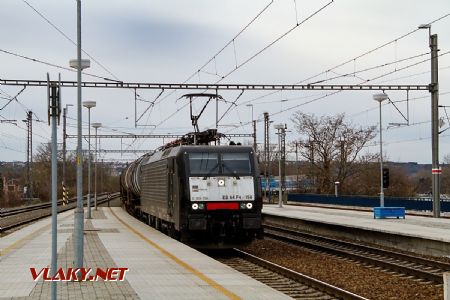 10.12.2017 - Praha-Holešovice: ES 64F4.156 © Jiří Řechka