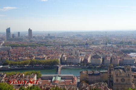 Výhled na Lyon z baziliky, 29.9.2017 © Jiří Mazal