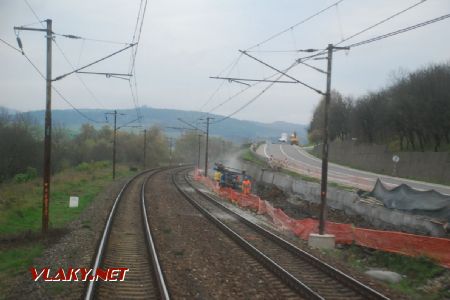 Budúci odrez pre zmiernenie oblúka, Považská Teplá, 1.11.2017 © Kamil Korecz