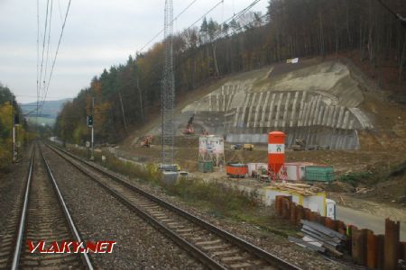 Púchovský portál tunela Milochov, 1.11.2017 © Kamil Korecz