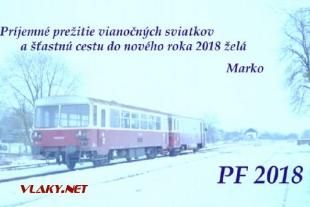 PF 2018 s vánočním přáním © Ing. Marko Engler, PhD.