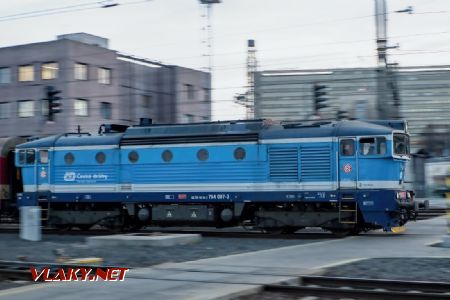 2.1.2018 - Praha hl.n.: 754.007, R 1141 © Jiří Řechka