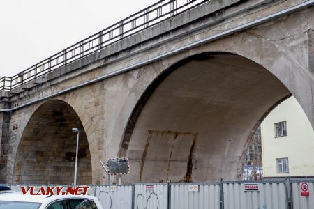 2.1.2018 - Praha-Karlín: rekonstrukce Negrelliho viaduktu © Jiří Řechka