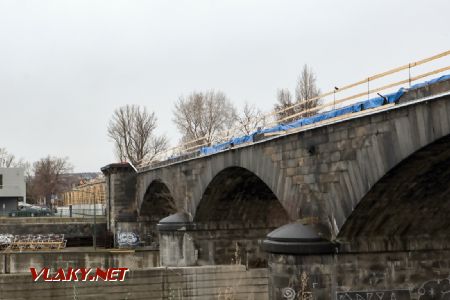 2.1.2018 - Praha-Karlín: rekonstrukce Negrelliho viaduktu © Jiří Řechka