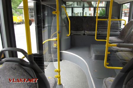 12.07.2017 – Martina: interiér autobusu MB Citaro I Postauto © Dominik Havel