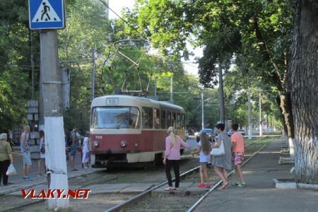 T3SU v První stanici Fontánské cesty 30. 7. 2017 © Libor Peltan