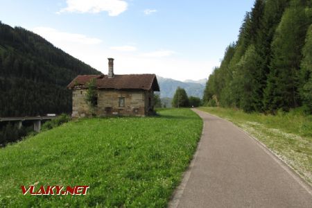 14.07.2017 – cyklostezka na Brennerské dráze: strážní domek © Dominik Havel