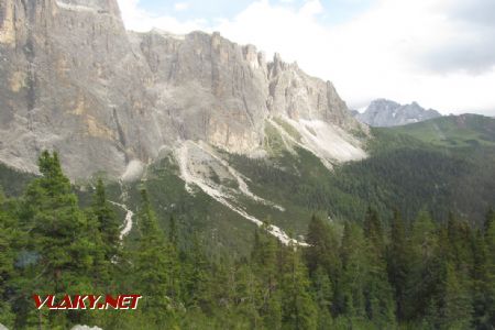 14.07.2017 – průsmyk Sella: scenerie Dolomit © Dominik Havel