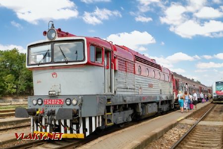 29.08.2017 - Nitra: 754.072, můj vlak © Jiří Řechka
