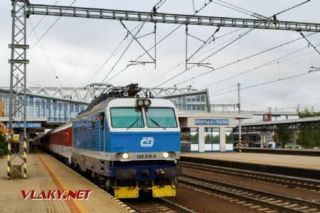 02.09.2017 - Poprad-Tatry: 150.215 © Jiří Řechka