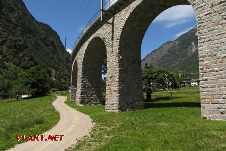 15.07.2017 – Brusio: spirálový viadukt © Dominik Havel