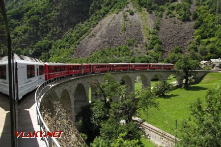 15.07.2017 – Brusio: spirálový viadukt © Dominik Havel