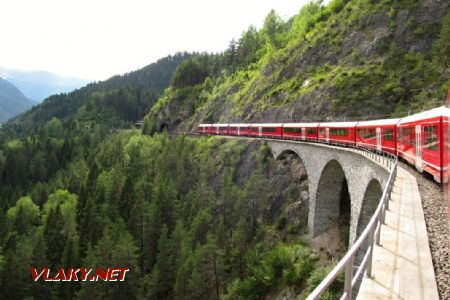 15.07.2017 – Albulabahn: Landwasserviadukt © Dominik Havel