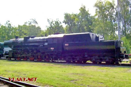 26.06.2004 - Lužná u Rak., ČD muzeum: ''němka'' 555.0153 © PhDr. Zbyněk Zlinský