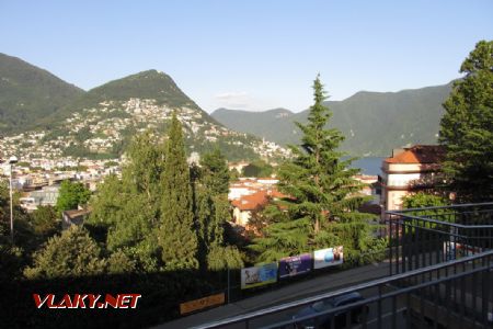 16.07.2017 – Lugano: pohled na město od nádraží © Dominik Havel