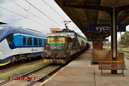 18.08.2014 - Most: 111.009-7 na traťovém výkonu © Jiří Řechka