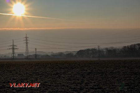 25.3.2018 - Praha-Třeboradice: východ slunce © Jiří Řechka