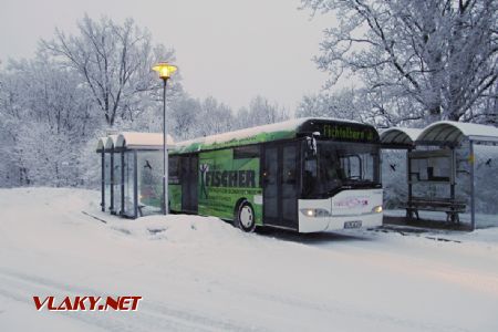 28.12.2017 – Fichtelberg: Solaris Urbino 12 na autobusovém nádraží © Dominik Havel