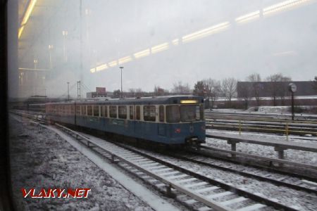28.12.2017 – Mnichov: metro typu A ve vozovně U3/U6 © Dominik Havel