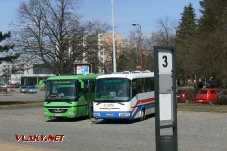 03.04.2018 - Žďár nad Sázavou: autobusové nádraží © Luděk Šimek 