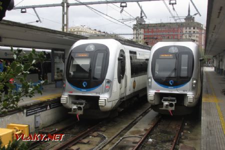 Amara-Donostia, soupravy Euskotren, 25.03.2018 © Libor Peltan