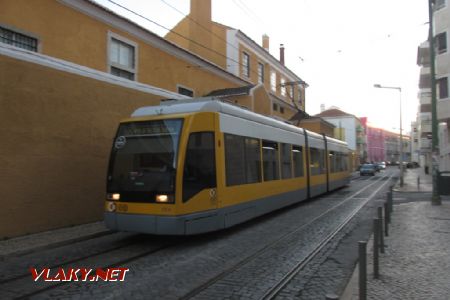 Lisabon, moderní tramvaj v Belému 26. 3. 2018 © Libor Peltan