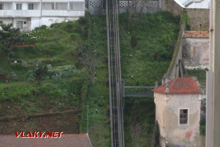 Coimbra, vrchní (šikmý) stupeň výtahu 29. 3. 2018 © Libor Peltan