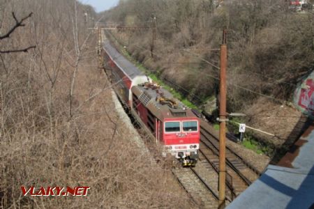 22.03.2018 - Bratislava Lamač, osobný vlak 2051 - S20 BID - v čele s princeznou 263 007-7 © Juraj Földes