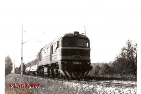 781.086-4 – Trenčín – Opatová nad Váhom, 28.9.1988 © Libor Hrubý