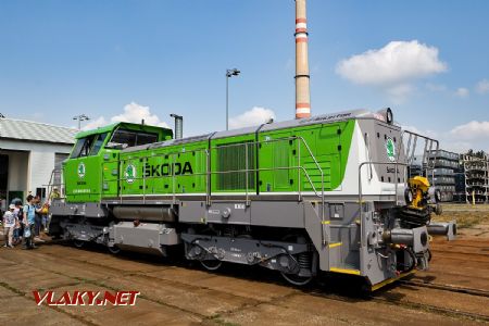 12.5.2018 - vlečka Škoda: 723.707, nová vlečková lokomotiva © Jiří Řechka