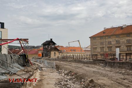 23.04.2018 - Praha, Negrelliho viadukt: staveniště © Jiří Řechka