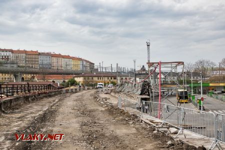 23.04.2018 - Praha, Negrelliho viadukt: staveniště © Jiří Řechka